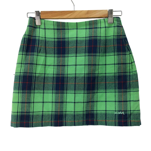 エックスガール X-girl チェック ミニスカート レディース JPN:1